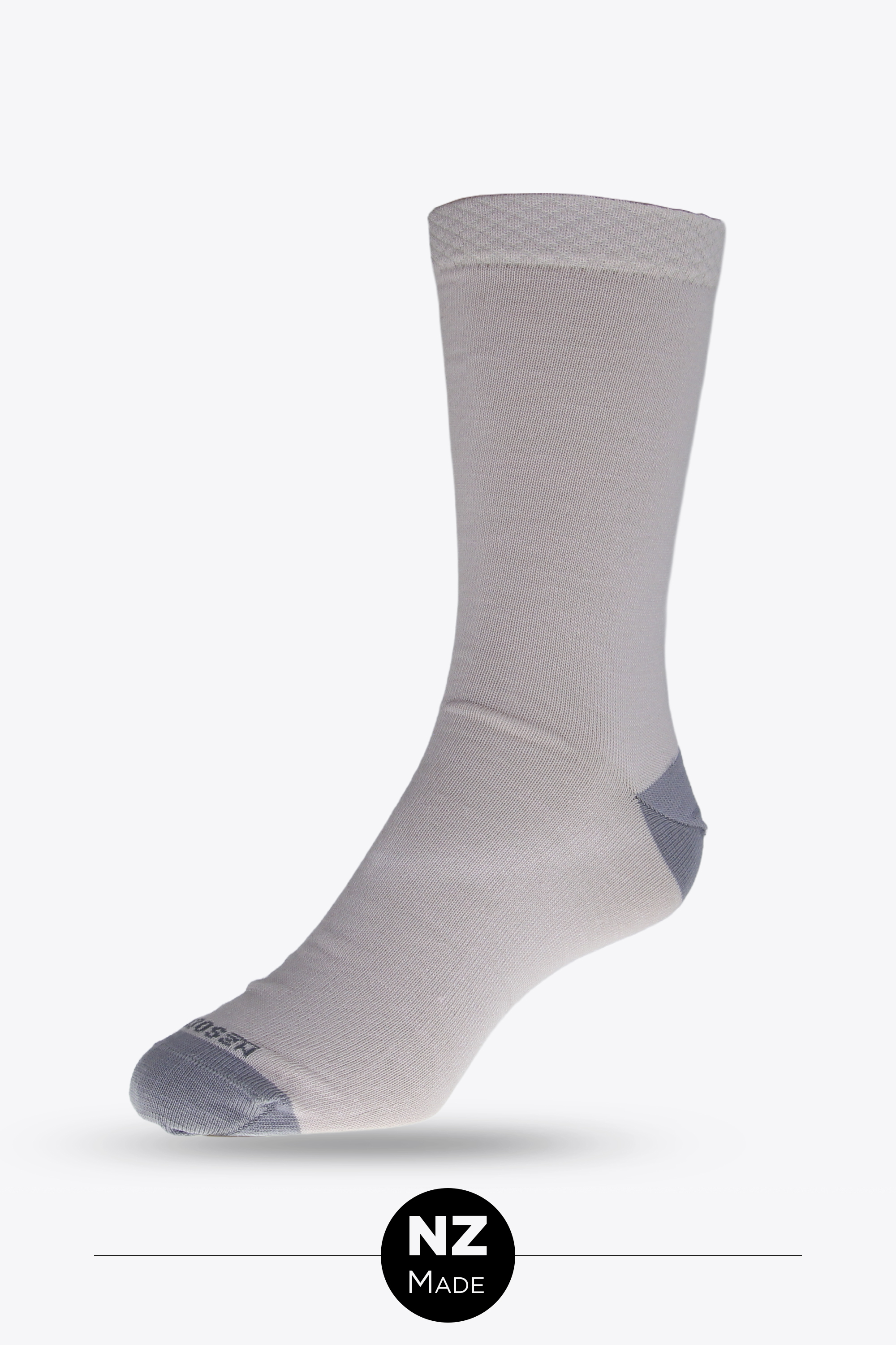 Merino Colour Out Heel & Toe - baby pink